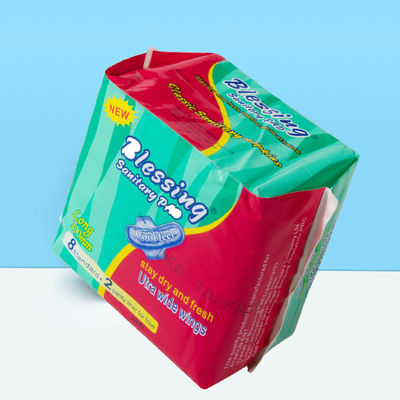 Bom preço Produto de venda a retalho de almofadas ultrafinas para meninas e mulheres, almofadas sanitárias para utilização noturna on-line