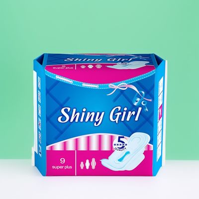 Bom preço 285mm Feminino Alado Serviçal Sanitário Excelente Absorção Acessórios Macios Não Tecidos Para Conforto on-line