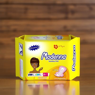 Bom preço Excelente capacidade de uso diário de almofadas sanitárias aladas com lençol traseiro PE respirável on-line