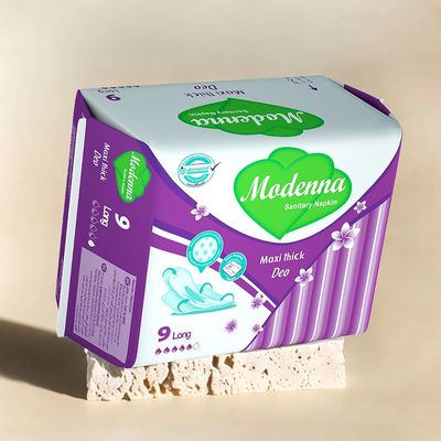 Bom preço Toalhas higiénicas de algodão hipoalergênico para a noite com folha de malha ultra absorvente on-line