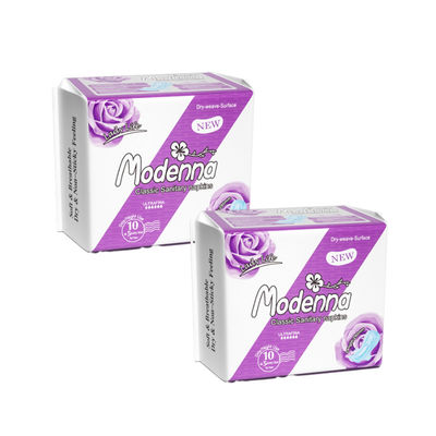 Bom preço Serviços sanitários ultrafinos com algodão natural e asas on-line