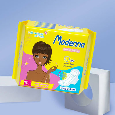 Bom preço Mulheres ultra finas Mulheres almofadas menstruais personalizadas Super absorção de algodão descartável almofadas sanitárias orgânicas on-line