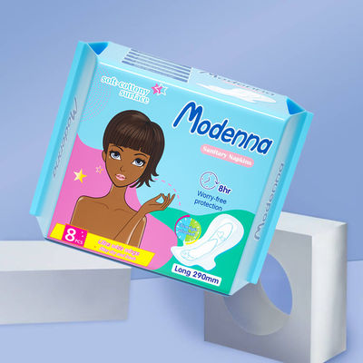 Bom preço Usar durante a noite guardanapos sanitários extra longos naturalmente almofadas de senhoras suave caiu on-line