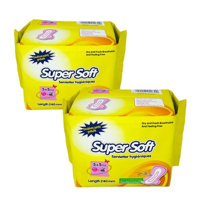 Bom preço Mulheres Macro Care Wholesale Manufacturing Cotton Anion Serviços sanitários Serviços sanitários Pads Mulheres com íons negativos on-line