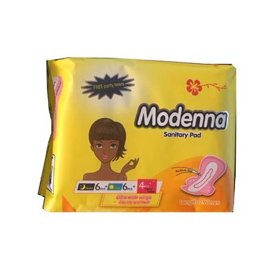 Bom preço Eco Mulheres personalizado Rede de algodão superfície de folha superior sanitário guardanapo on-line