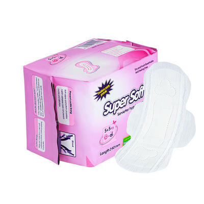 Bom preço Amostra grátis Serviço OEM / ODM Japão SAP Soft White Lady Napkin Pads sanitários para mulheres on-line