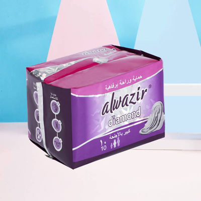 Bom preço Fabricação Mulheres Toalhas sanitárias Desutilizáveis Toalhas sanitárias Lady Pads Algodão orgânico Toalhas sanitárias Com probióticos OEM pacote on-line