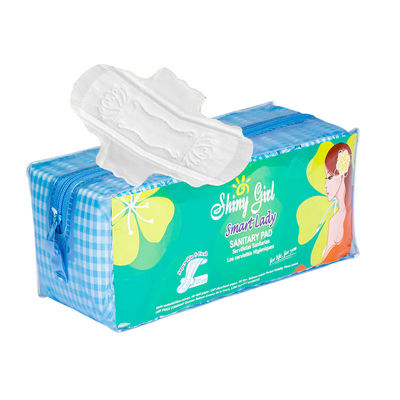 Bom preço Serviços personalizados de rótulo privado Bolsa de fecho de mistura Pacote ultra fino e grosso 280mm almofadas Serviços sanitários grandes on-line