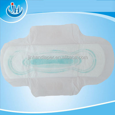 Bom preço Regular Disposable Sanitary Napkin Made of Soft and Absorbent Cotton Material on-line