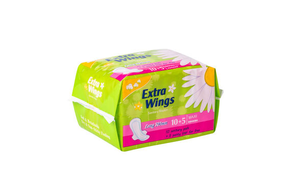 Bom preço High Absorption Capacity Disposable Sanitary Napkin in Soft Rectangle Shape for Women's Needs on-line