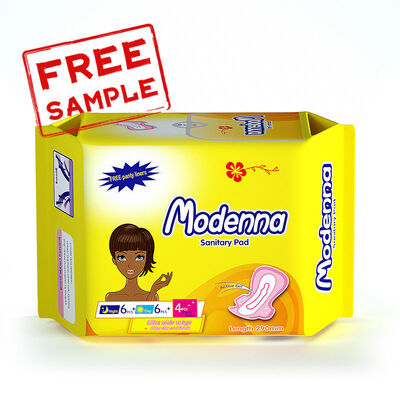 Bom preço 100  Cotton Menstrual Feminine Hygiene Period Disposable Lady Napkin Sanitary Pad for Women on-line