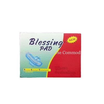 Bom preço Wholesale Blessing Pad Cotton Breathable Sanitary Napkins with Super High Absorbency & Winged Design for Africa Market on-line