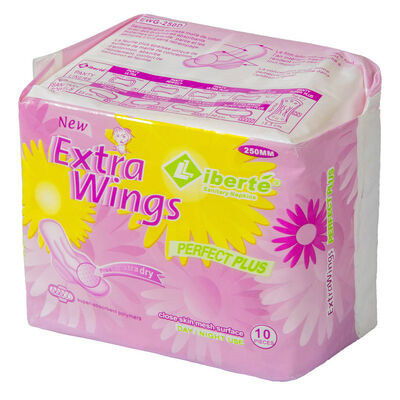 Bom preço Material de núcleo de polímero super absorvente Desportivo sanitário guardanapo respirável Embalagem individual ideal para proteção confortável on-line