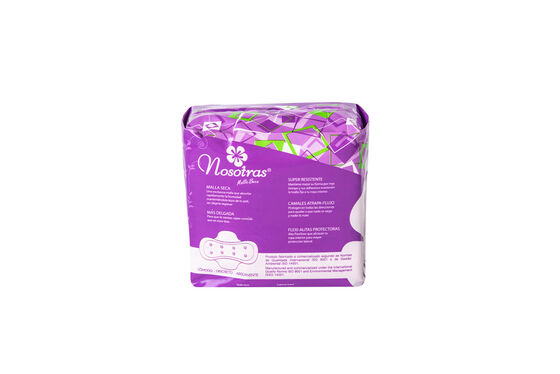 Bom preço Embalagem individual Serviços sanitários descartáveis Serviços de noite Núcleo de anião Produto de higiene feminina suave confortável e respirável on-line